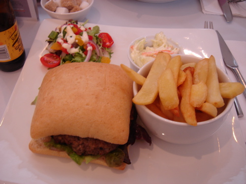 Lunch at Glasgow's "The Lighthouse"